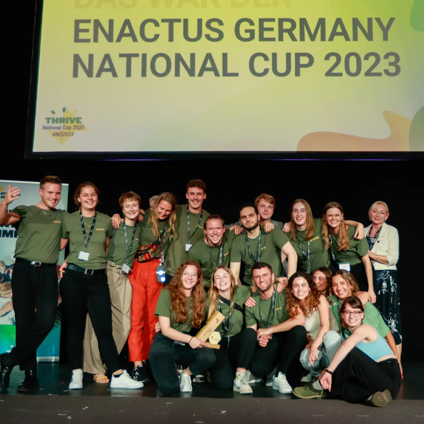 The Save the Grain and Enactus Köln team at the National Cup 2023