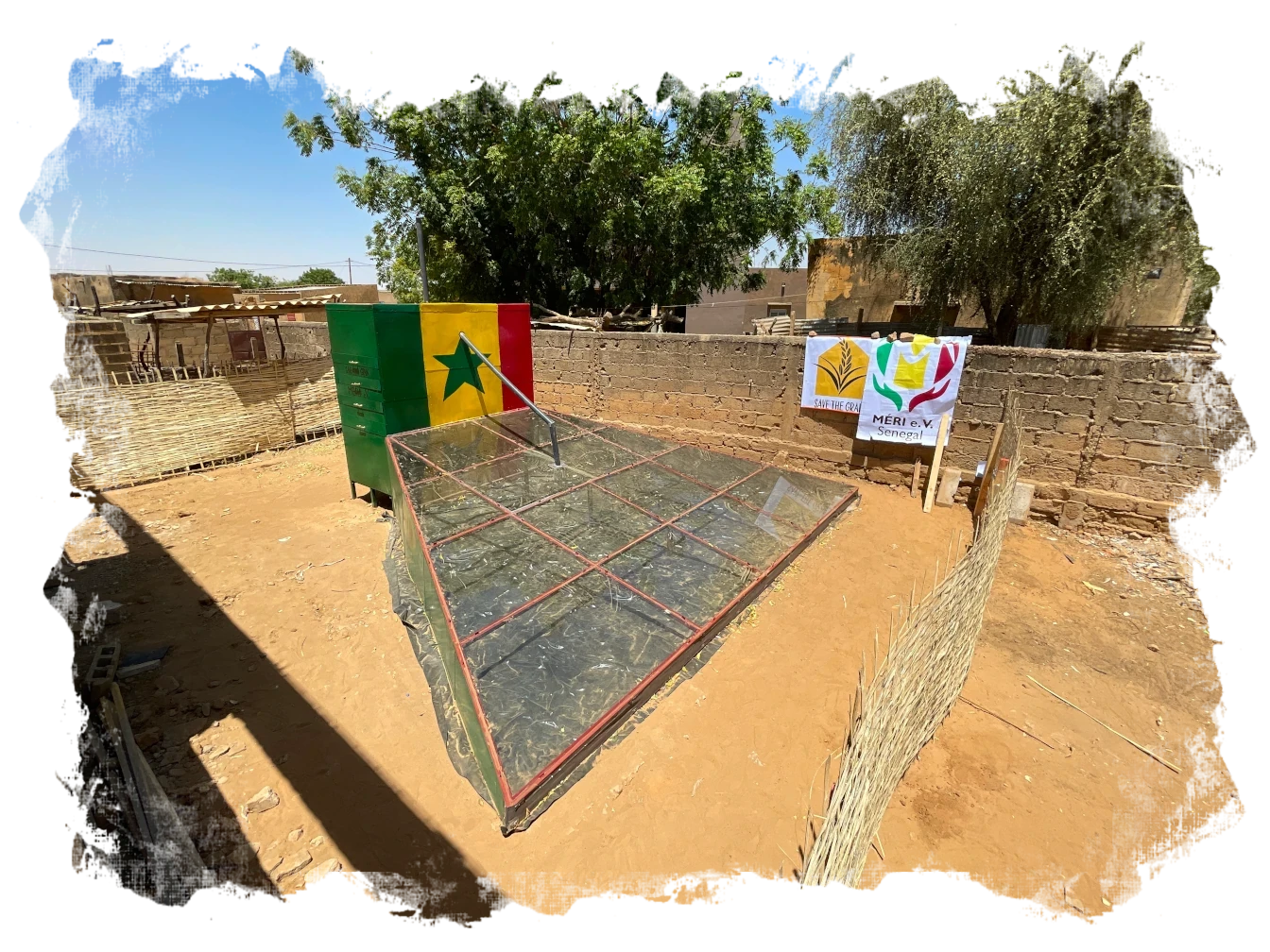 Der Solar Dryer im Senegal.