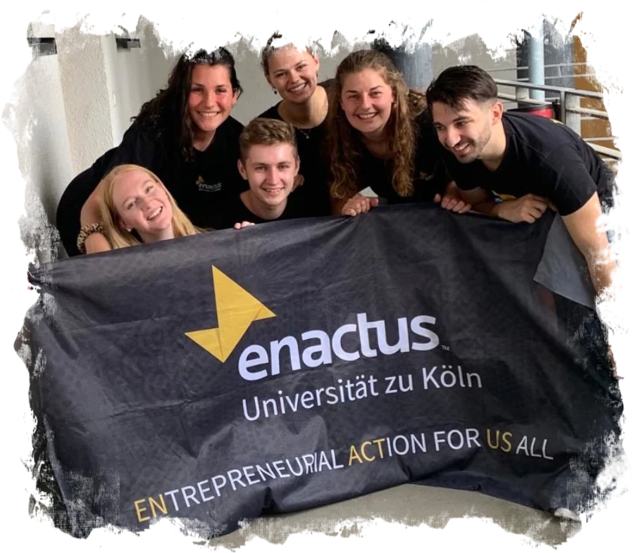 Das Save the Grain Team beim Sieg des Enactus National Cup